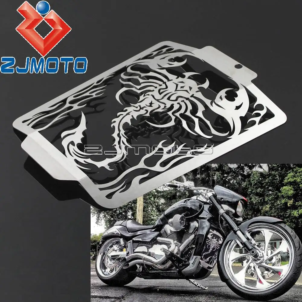 МОТОЦИКЛ хром Скорпион решетка радиатора для Suzuki бульвар M109R VZR1800 2006 2018
