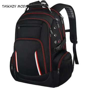 

New USB Rechargeable Backpack Men Women Business Anti-theft Pure Color Detachable Cable Large Capacity Multifunctional Backpack