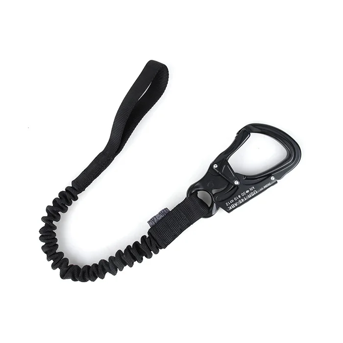 TMC2291-BK Tactical deployment of outdoor metal D buckle belt tactics to remove the ornament of ropes