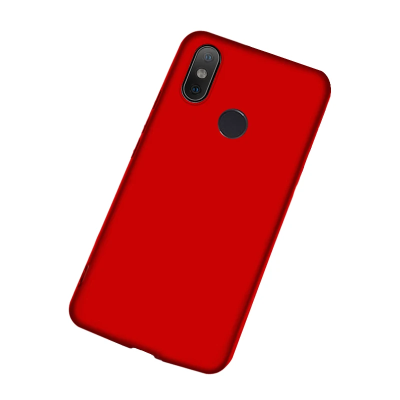 2019 чехол Новое поступление распродажа мягкий для Mi 8 телефона однотонный