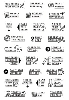 

english Clear Stamp for DIY Scrapbooking/Card Making/Kids Fun Decoration Supplies A2227