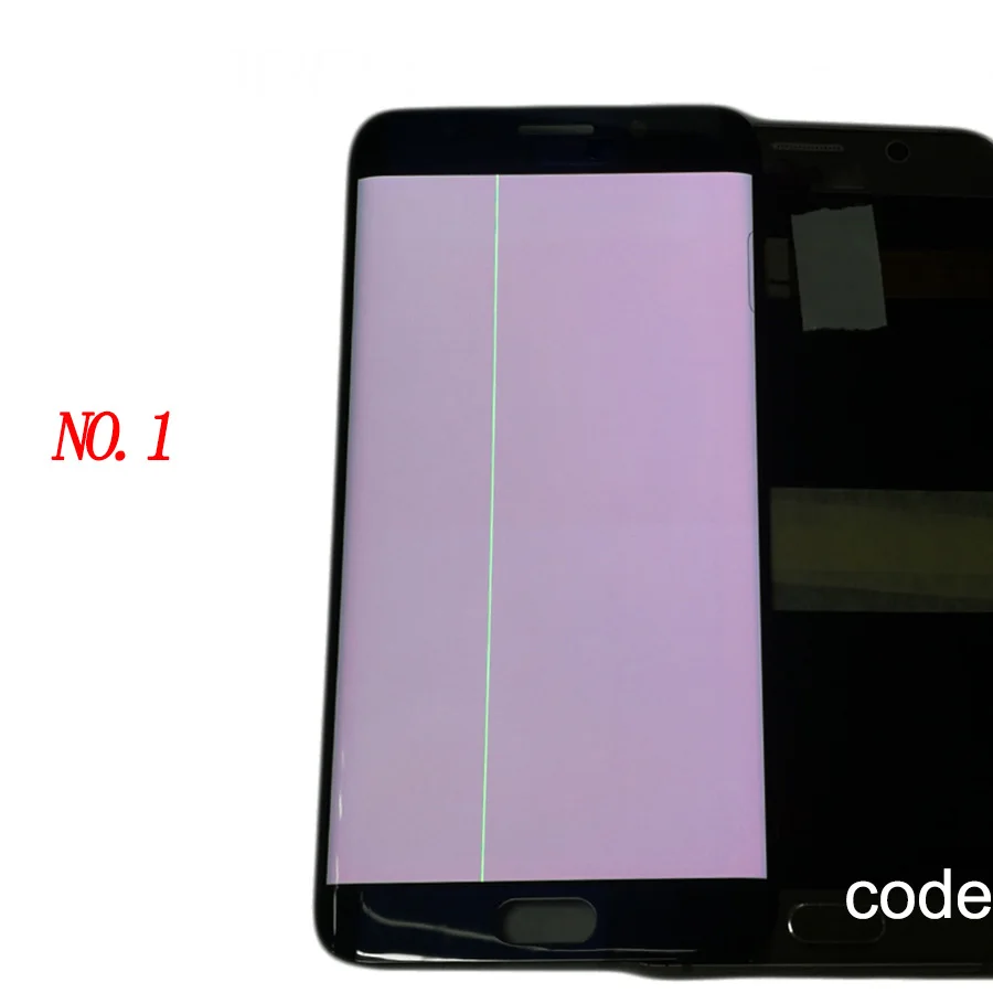 JPFIX для samsung Galaxy S6 Edge Plus G928 ЖК-дисплей сенсорный экран сборка Замена с линией тени