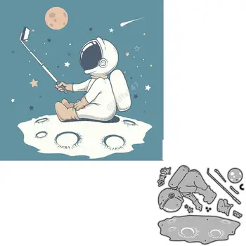 

Video with you in space scrapbooking metal cutting dies alinacrafts stamps and craft dies for paper card making new 2020