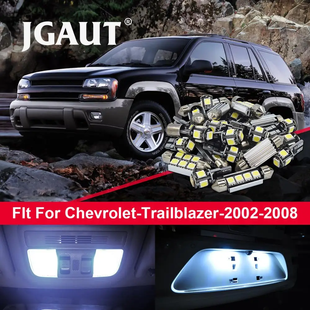 16 шт. Автомобильные светодиодные лампы для Chevrolet 2002-2008 | Автомобили и мотоциклы