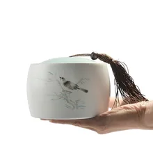 Ding kiln чайник керамический большой небольшой запечатанный резервуар для хранения чая упаковочная коробка пуэр чай керамический чайник бытовой WF11161025