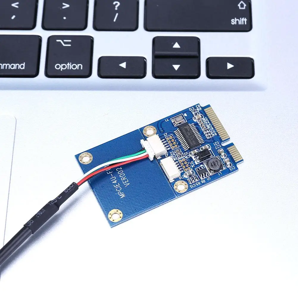 Адаптер Mini PCI-E-Dual USB mPCIe в 5 Pin 2 порта USB2.0 карта преобразователя | Компьютеры и офис