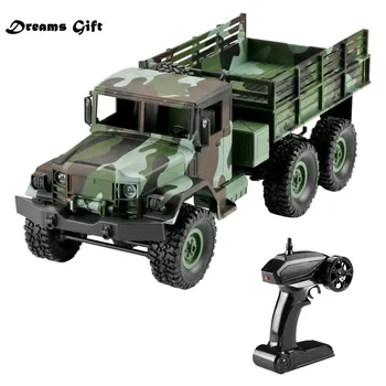 

RC Remote Control Off-road Military Truck MN-77 2.4G 1:16 4WD Off-road Military Trucks with LED Lights Christmas Gifts Wltoys