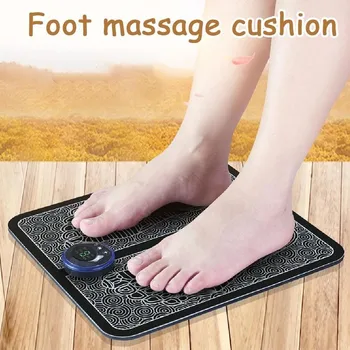 

Rechargeable EMS Foot Massager Pad Feet Muscle Stimulator Foot Massage Mat Improve Blood Circulation Relieve Pain Health Care