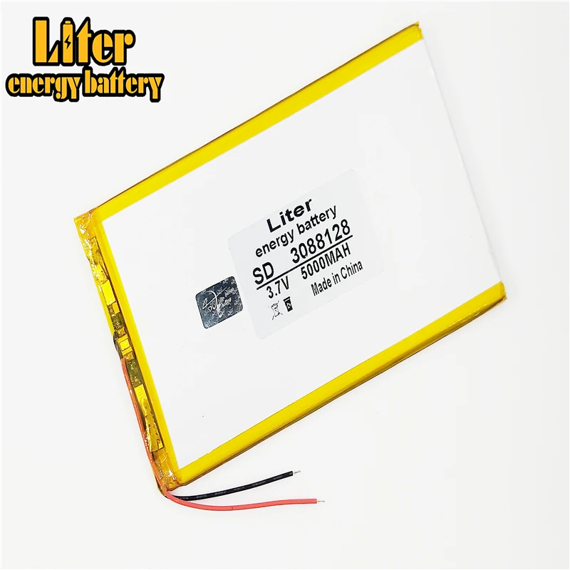 3.7v,5000mah (polymer Lithium Ion Battery) Liion Battery For Tablet Pc