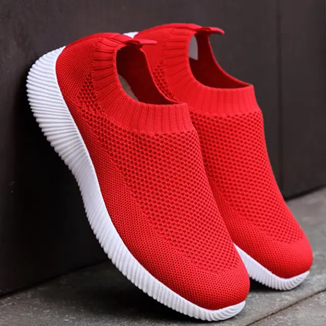 Tênis Esportivos Slip-on para Mulheres para o Verão