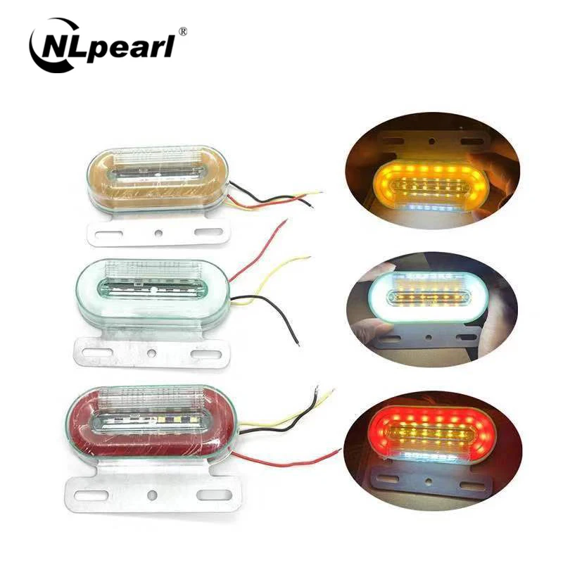 Автомобильный светильник Nlpearl в сборе 24 В 12LED автомобильный боковой габаритный s