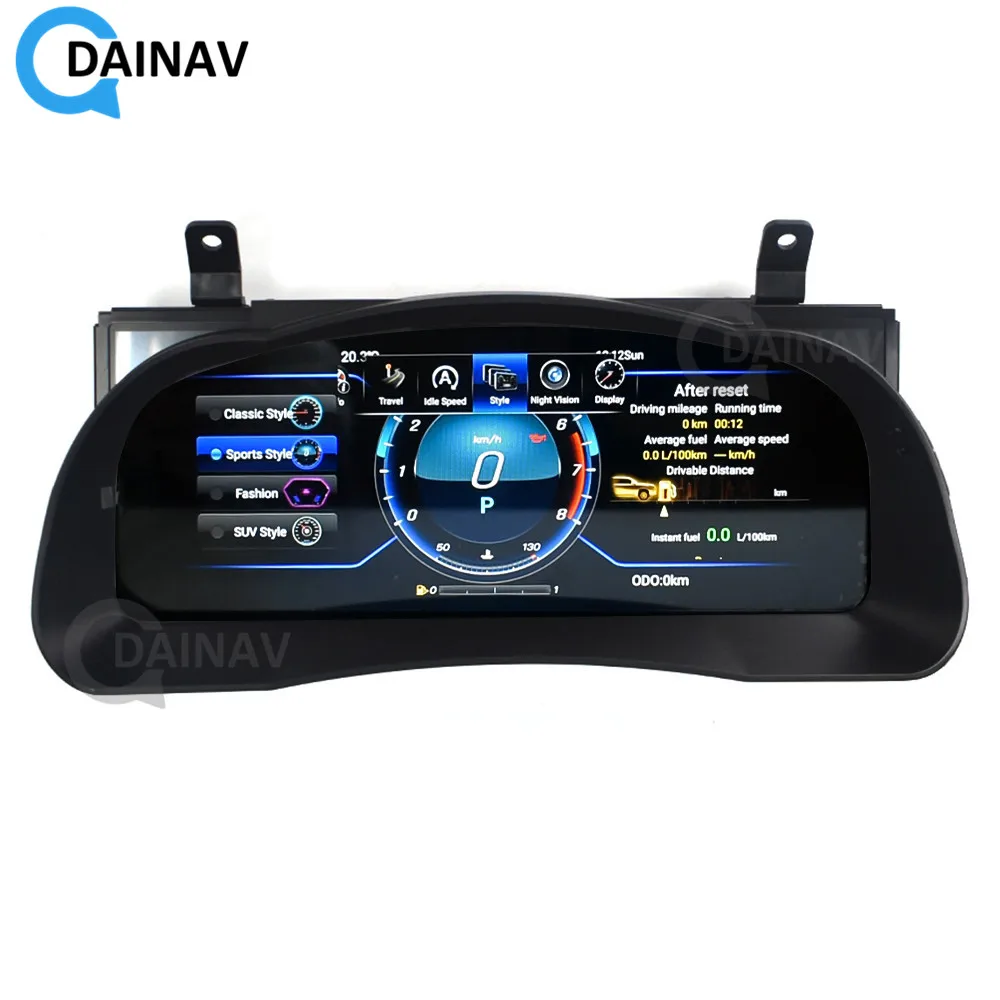 Android Автомобильный gps навигатор для Toyota Highlander 2015 2019 авто ЖК метр приборная панель