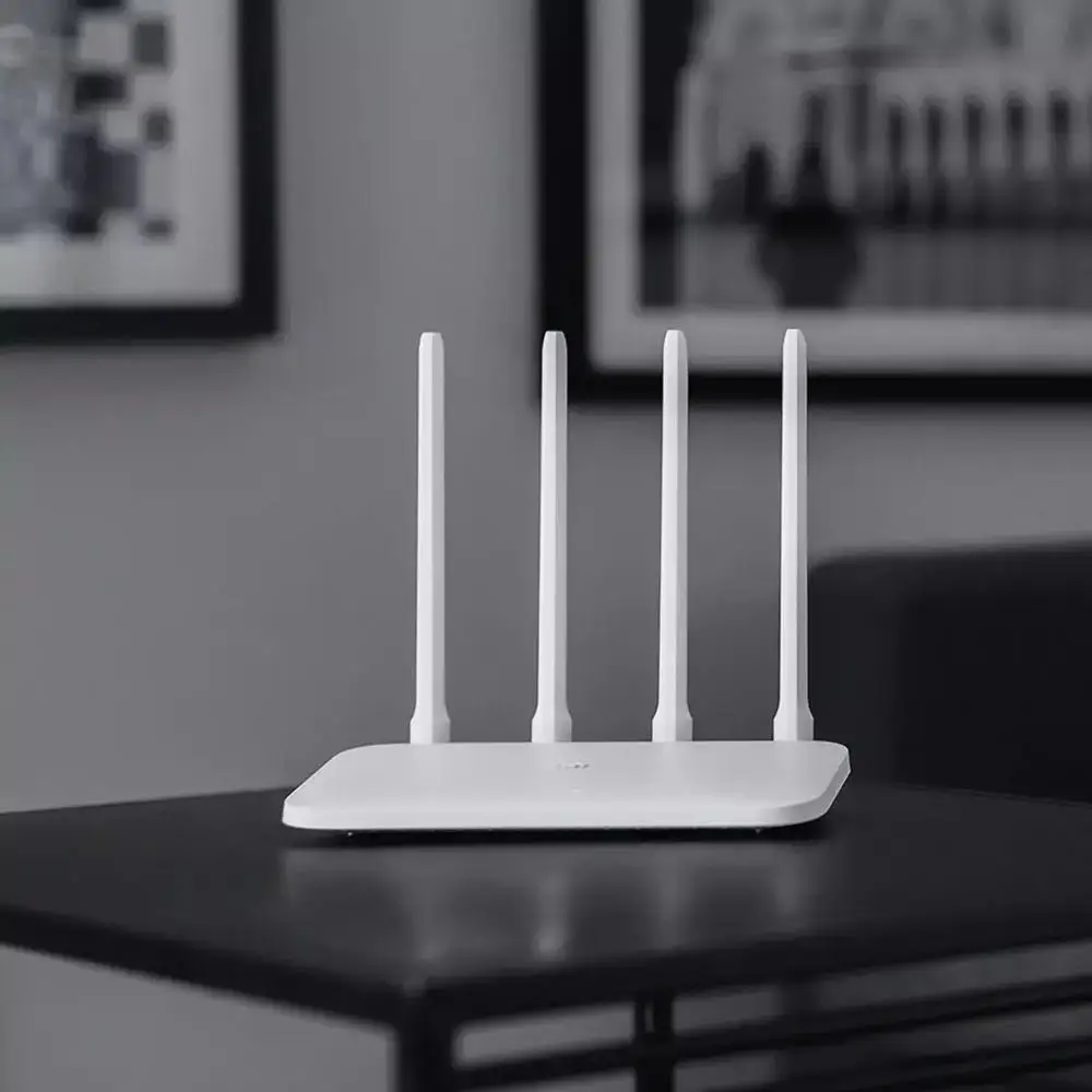 Оригинальный роутер Xiaomi Mi Wi Fi 4C 64 ОЗУ 300 Мб/с 2.4G 802.11 b/g/n 4 антенны беспроводные