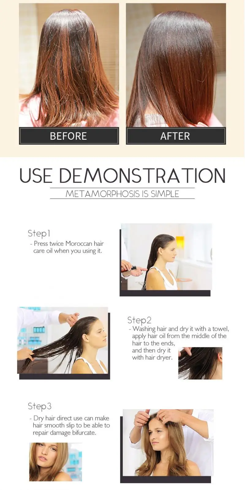 Профессиональный Кератин для волос марокканское масло для волос эфирное масло для завивки сухих волос Уход питание для волос и скальплечение здоровье TSLM1