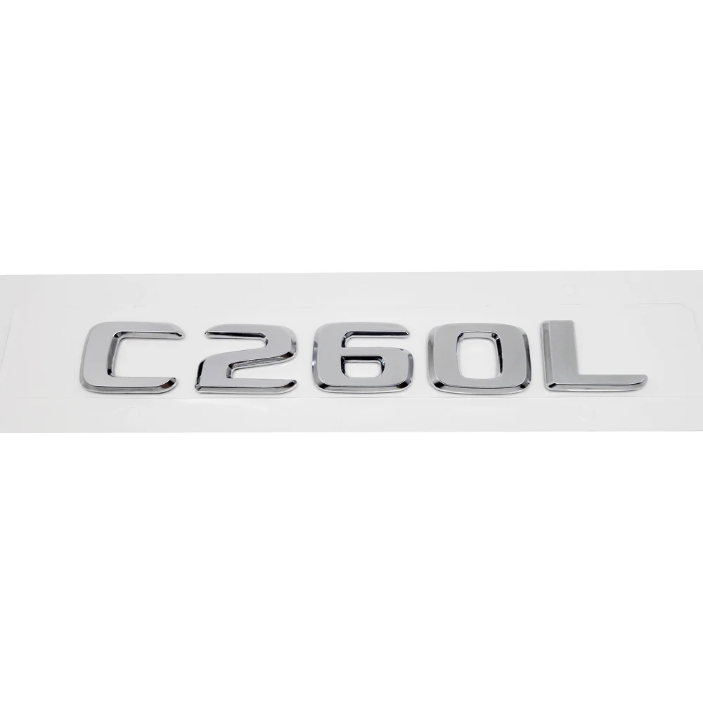 Для Mercedes Benz C Class C250 C260 C260L 190E W201 W202 W203 W204 W211 W210 Задняя Крышка эмблема значок номер слова буквы наклейка