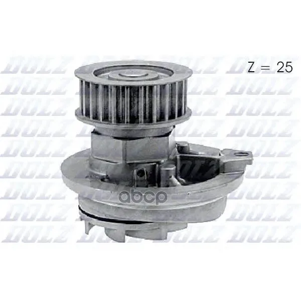 Насос Водяной Opel Astra/Omega/Vectra/Calibra 1.6i/1.8i/2.0i 86- Dolz арт. O137