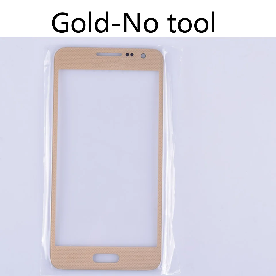 4,5" A300 для Samsung Galaxy A3 A300 A300F A300H переднее внешнее стекло замена сенсорного экрана объектива - Цвет: Gold