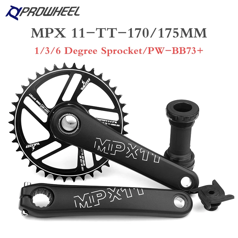 Bike Crankset 170MM 175MM Chainring 30T-42T for SRAM SHIMANO Deore