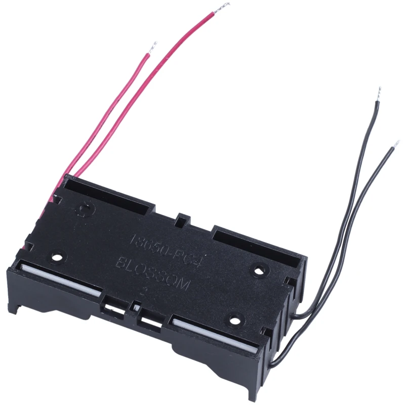 Черный пластик 2 слота 2x3 7 V 18650 Держатель батареи контейнер x 2| |