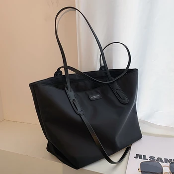 

Women's Bag Large Capacity Solid Color Shopping Pack 2020 New Fashion Autumn College Students Book Package C616