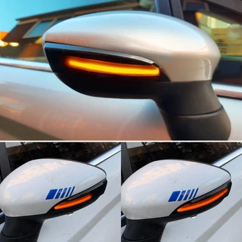 

LED Dynamic Turn Signal Light Flowing Water Blinker Flashing Light For Renault Clio IV MK4 BH RS Grandtour KH 2012 - 2016