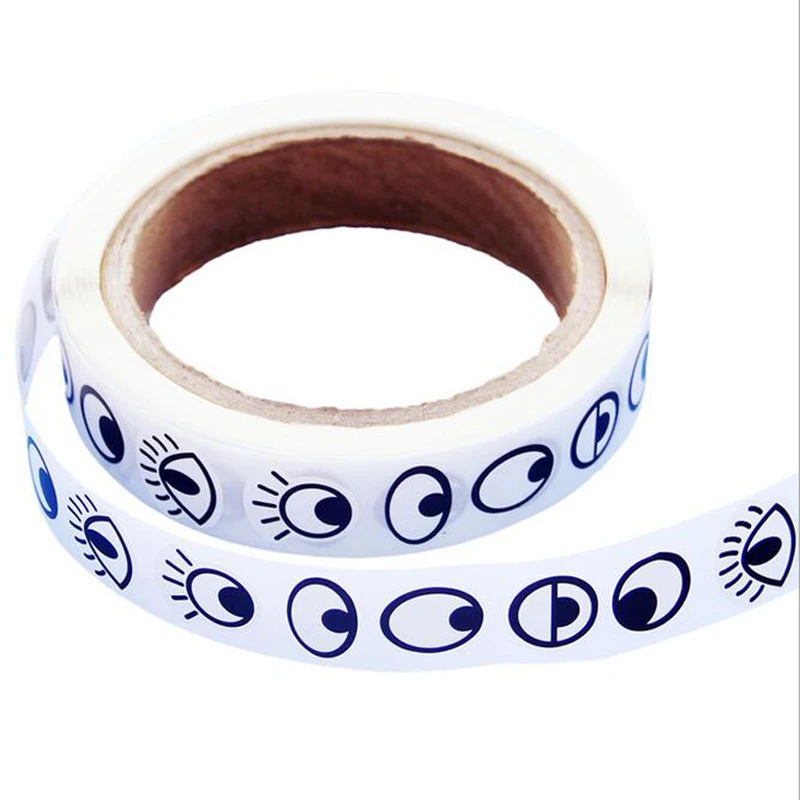 Сделай Сам наклейки дети мультфильм животных глаза нос рот с мячом Развивающие