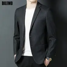 

Top Grade New Designer Brand Casual Fashion Italian Style Men Blazers Party Regular Fit Jacket Business Suit Coat Men Clothing