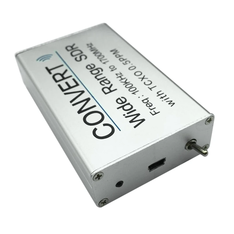 AAAE топ-Usb Rtl Sdr приемник 100 Khz-1,7 Ghz полный диапазон УФ Hf Rtl-Sdr тюнер в разъем поддержка вверх-преобразования Winth Rtl2832U Txco 0.5Ppm