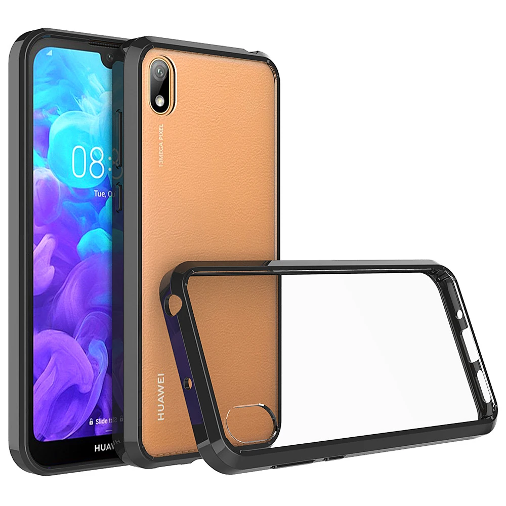 Taalkunde Amfibisch Blanco Case On For Huawei Y5 2019 Case Huawei Y 5 2019 Silicone Bumper Shockproof  Transparent Hard Cover - Mobile Phone Cases & Covers - AliExpress