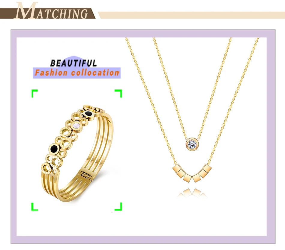  Stainless Steel Bracelets Bangles For Women (10)