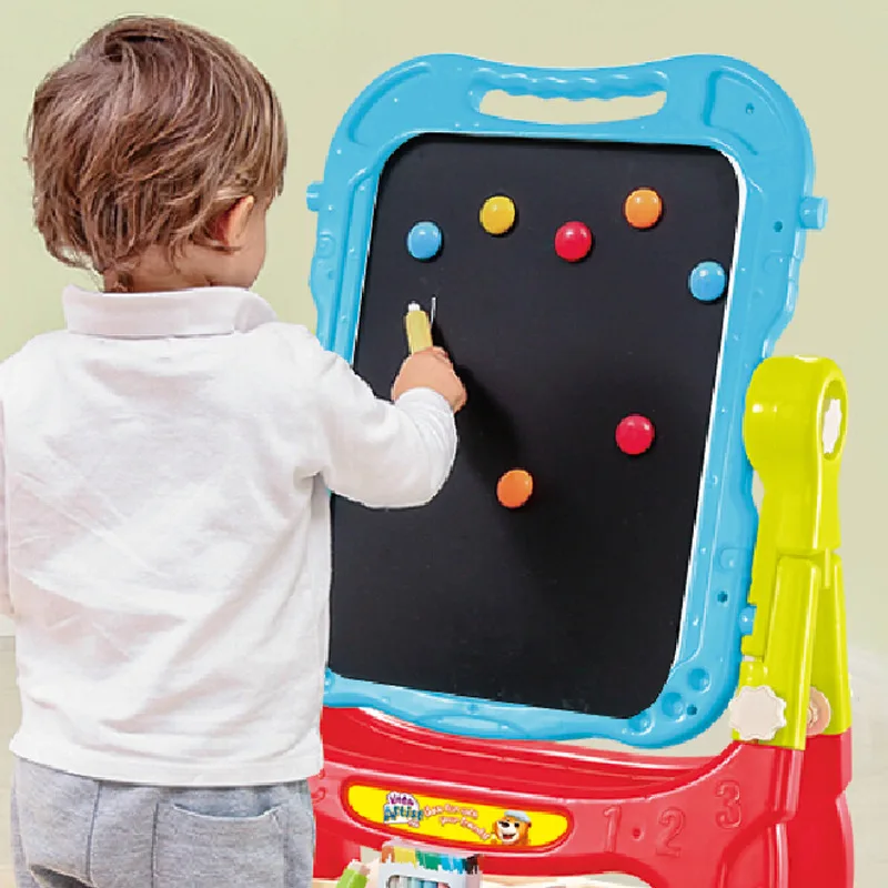 

Multi-functional Double-Sided Doing Homework Easel Educational Drawing Board Magnetic Drawing Board Easel CHILDREN'S Easel Kinde