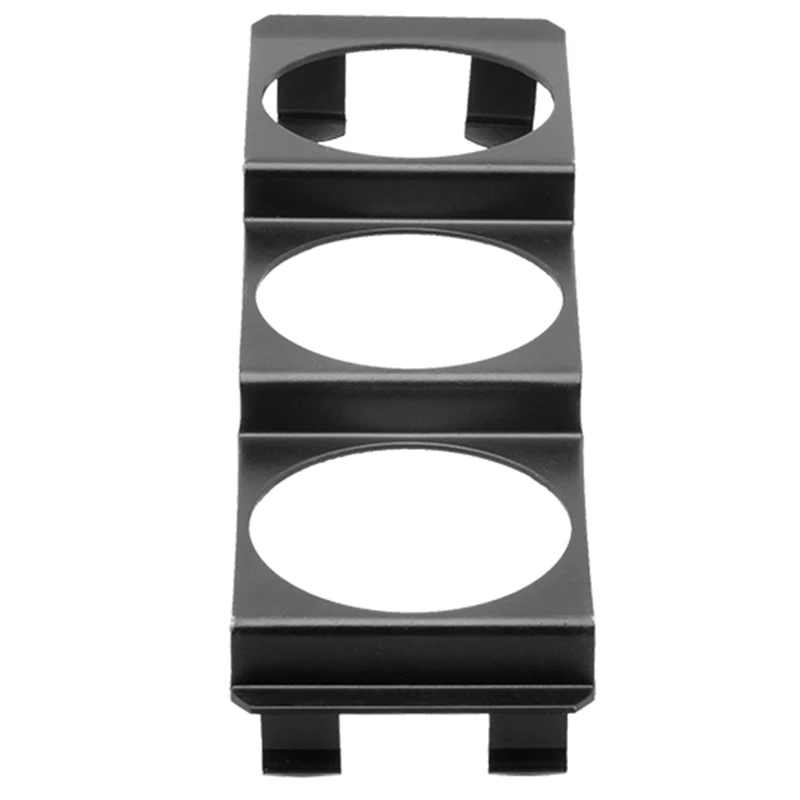 52mm 3 Hole Single DIN Radio Slot Pod Triple Gauge Meter Panel Mount Black | Автомобили и мотоциклы