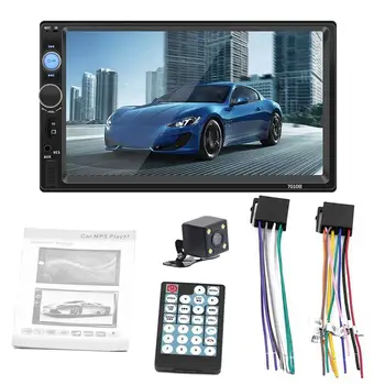 

7010B 7 Inch DOUBLE 2DIN Car MP5 Player BT Touch Screen Stereo Radio HD Multimedia player Support same screen