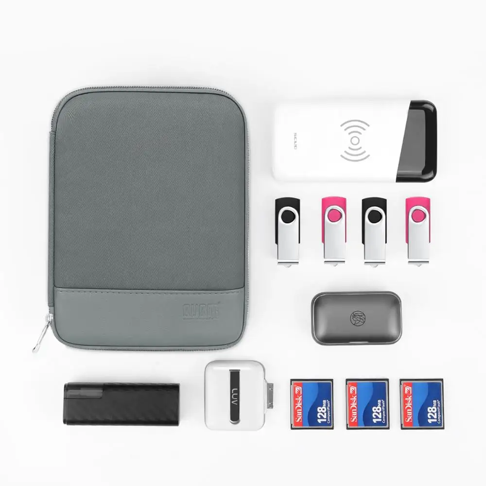 BUBM многофункциональная сумка для хранения на молнии с источником питания, usb-гаджет, органайзер, u-диск, кабель для хранения данных, сумка для хранения, чехол, аксессуары, ltem