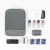 BUBM Multi-function Zipper Power Source Storage Bag USB Gadget Organizer U Disk Data Cable Storage Bag Case Accessories ltem