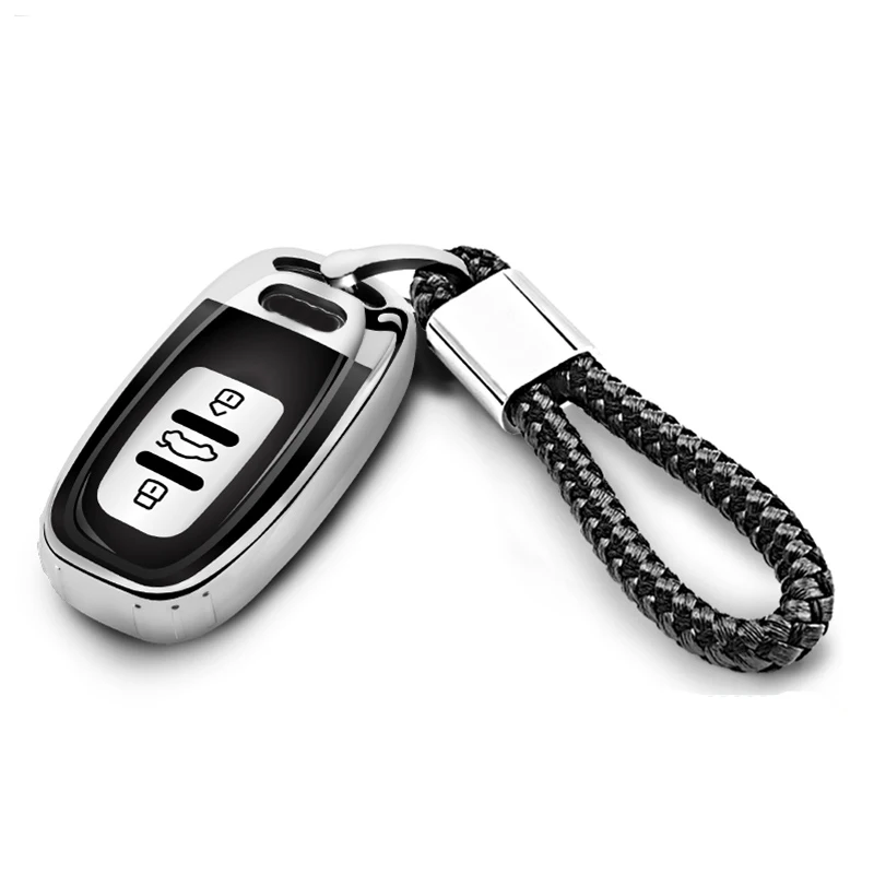 

Car TPU Remote Smart Key Cover Fob Case For Audi A4L A6L A8L Q5 A5 A7 S5 S6 Car Key Protection Shell