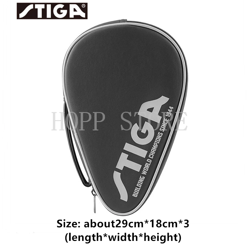 Description Picture 5 of itemSTIGA Table Tennis Rackets Bag New Double Layer Square Round Training Professional Balde Bat Paddle STIGA Racket Ping Pong Case