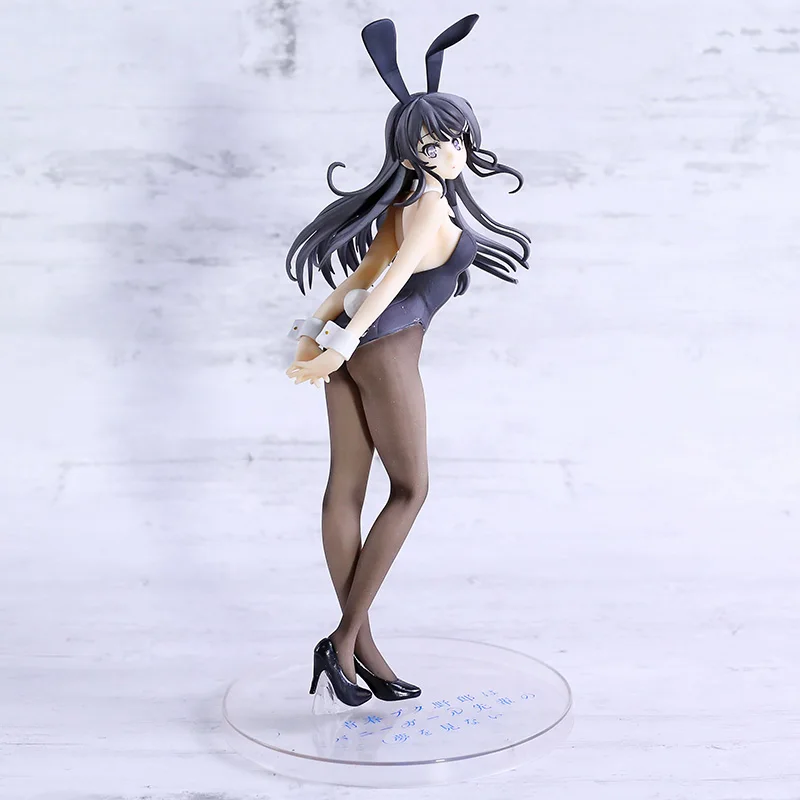 Seishun Buta Yarou Wa Sakurajima Mai Bunny Girl сексуальная фигурка Коллекционная ПВХ Модель
