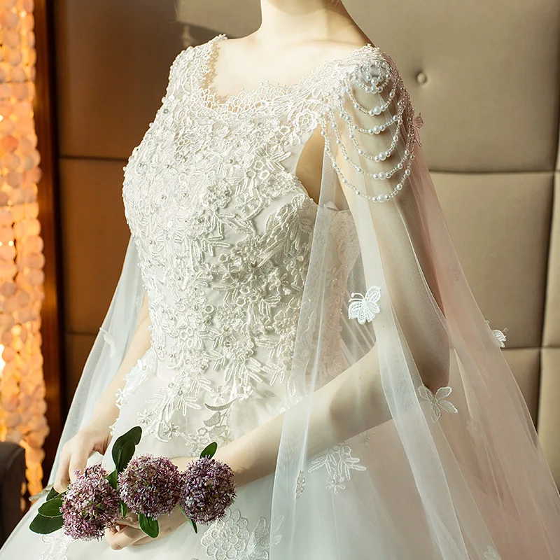 2021 nuova sposa retrò francese a coda lunga Super Xiansen per impieghi  gravosi è l'abito da sposa per ragazza sottile di Hepburn - AliExpress  Weddings \u0026 Events