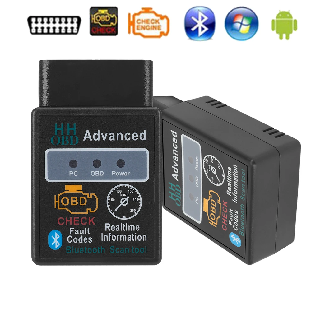 Power MIni ELM327 для Audi A3/A4/B8/B6/C6/A6/8P/A5/B7/C7/C5/8V Bluetooth V2.1 HH OBD контрольный считыватель