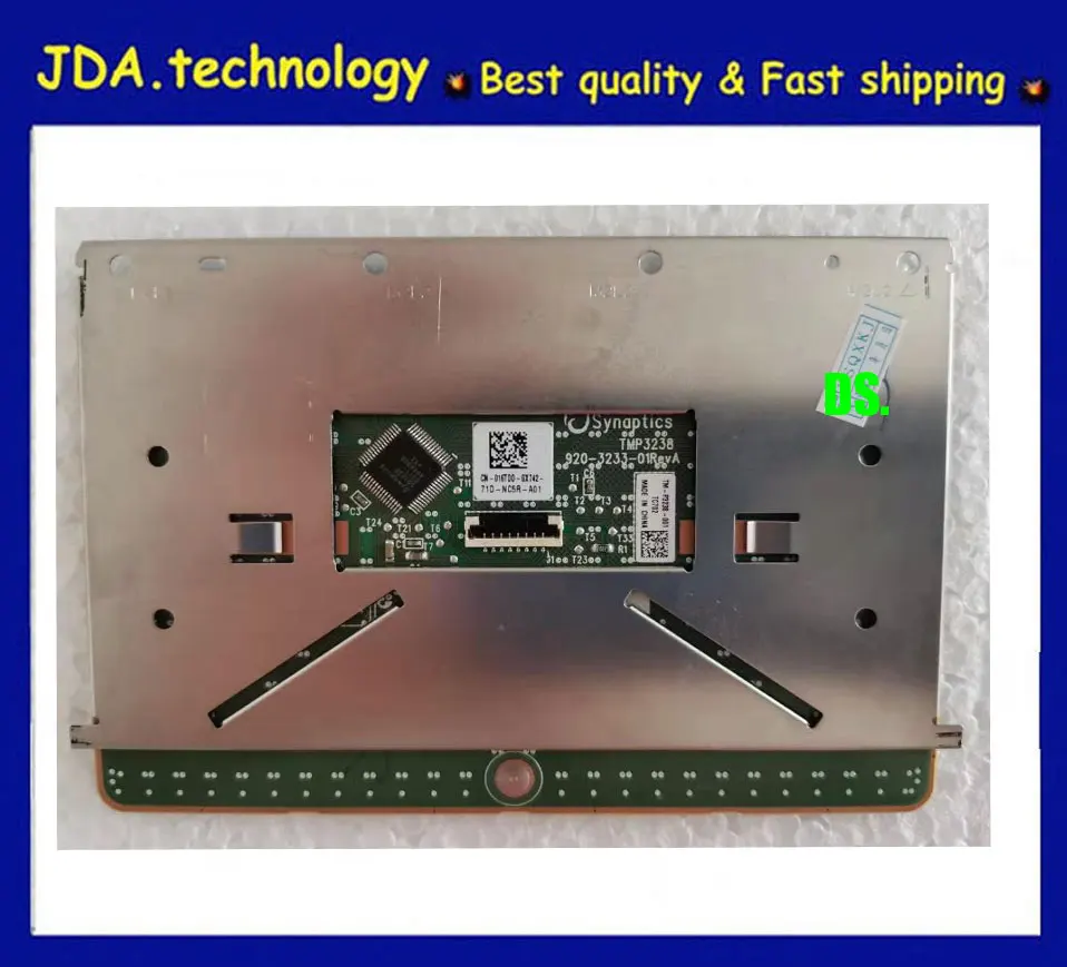 Wellendorff / для Dell Inspiron 13 5368 5378 Упор для рук верхняя крышка Клавиатура США JCHV0 0JCHV0 сенсорная панель без подсветки - Цвет: Touchpad