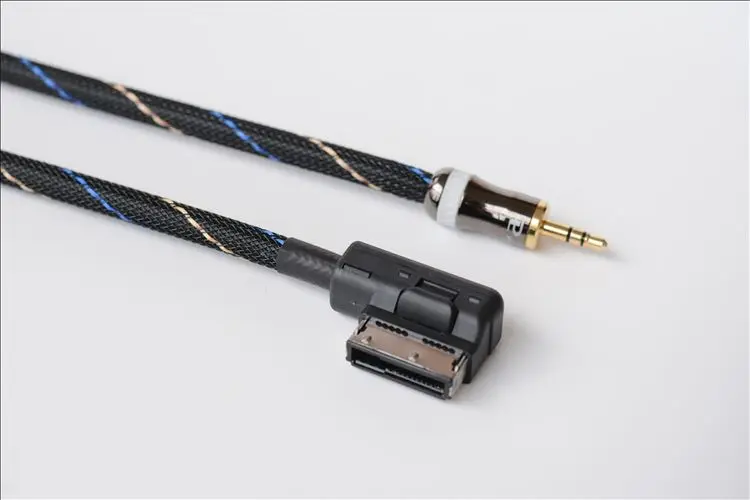 하이파이 우수한 AMI AUX 케이블, 아우디 MMI 2G 3G, 폭스바겐 스코다 음악 인터페이스 MMI MDI 3.5mm 잭, MP3 A6 A4 A8 Q5 Q7 S5 A5 A1