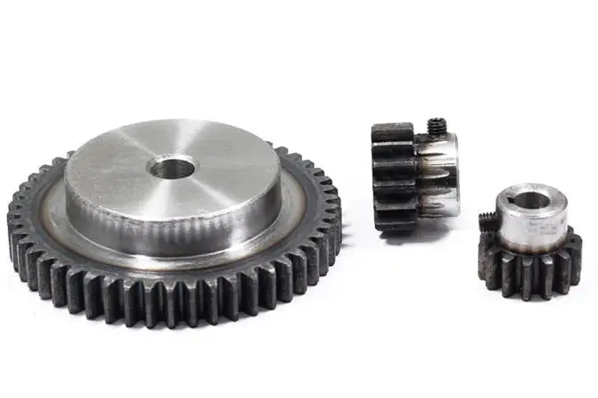 2 шт./лот 1,5 М-45 Прорезыватели внутреннее отверстие: 10 мм Boss gear Spur gear 0,41 г