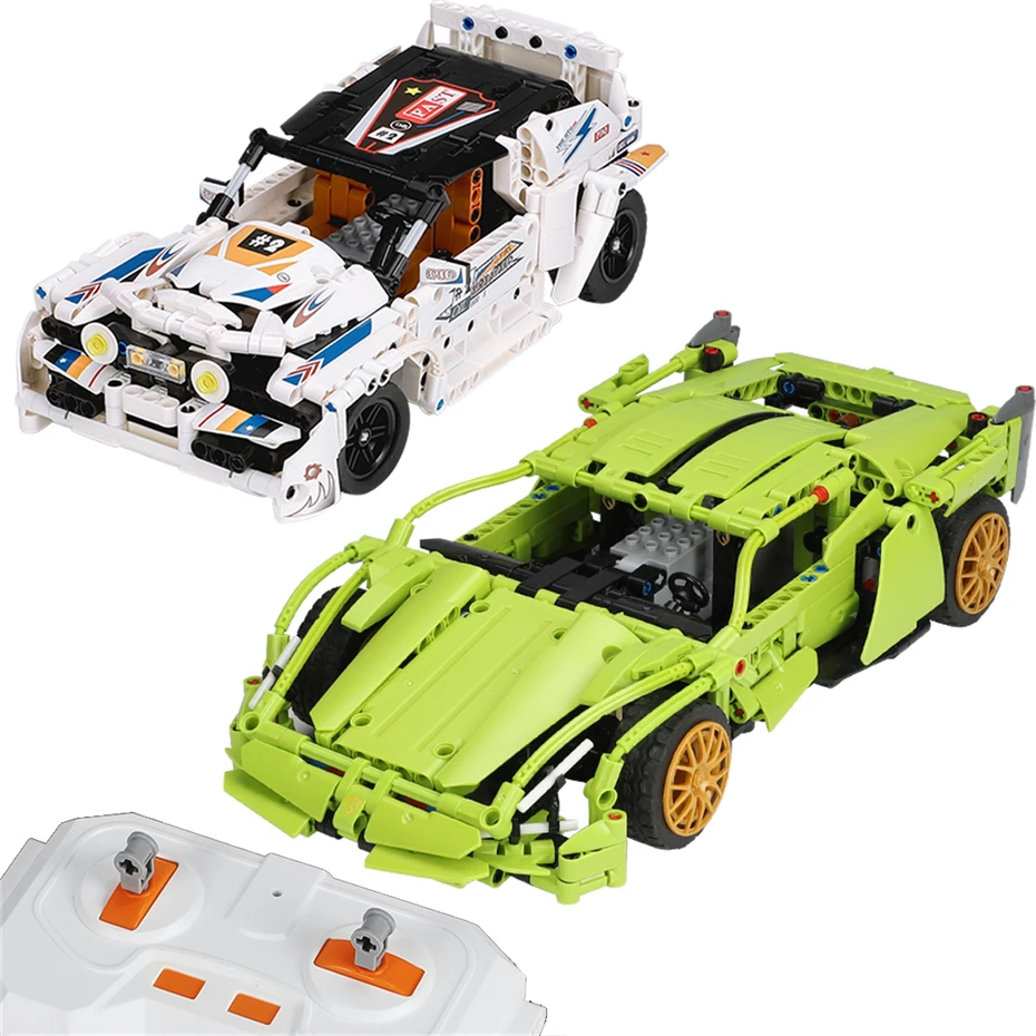

New Xingbao RC Technic Car Blocks Series 2 Styles 2.4G RC Racing Car Building Blocks MOC Bricks RC Drift Car Radio Control Gifts