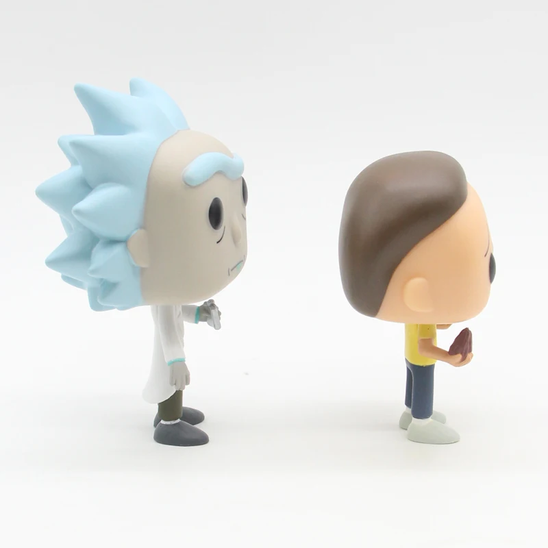 Funko Pop 10 см Рик и Морти милые виниловые фигурки Коллекция Модель игрушки без розничной коробки