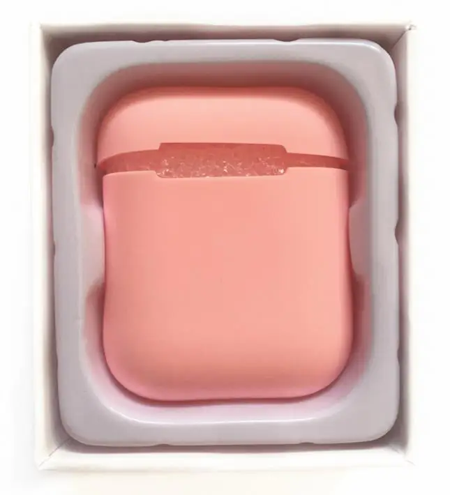 pink ТПУ силиконовый Bluetooth беспроводной чехол для наушников с посылка коробка защитный чехол кожа посылка для Apple Airpods - Цвет: pink