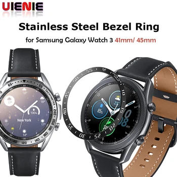 

for Samsung Galaxy Watch 3 41mm 45mm Watch Bezel Ring protection Cover Adhesive Anti Scratch Ring Smart Watch Accessory