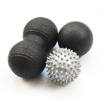 

Health Peanut Massage Ball Spike Hand Fitness Ball Yoga Myofascial Release Gym Sport Body Massager Roller