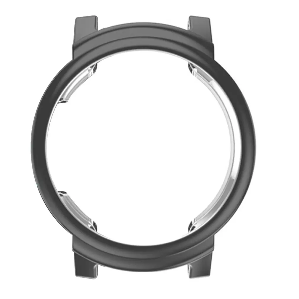 

For Ticwatch E Smart Watch Tpu Protection Case Fall Protection Wearable Watch Screen Protection Case