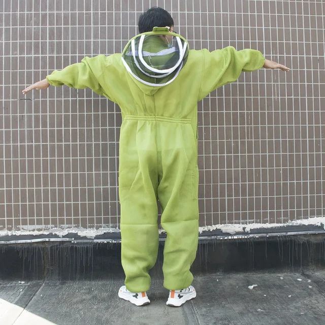 1 Beállított Méhészeti Ruházat Professzionális Méhészek Lélegző Ruhái Apikulturális Eszközök Méhvédelem Méhész Öltöny Méhészet E - Image 6